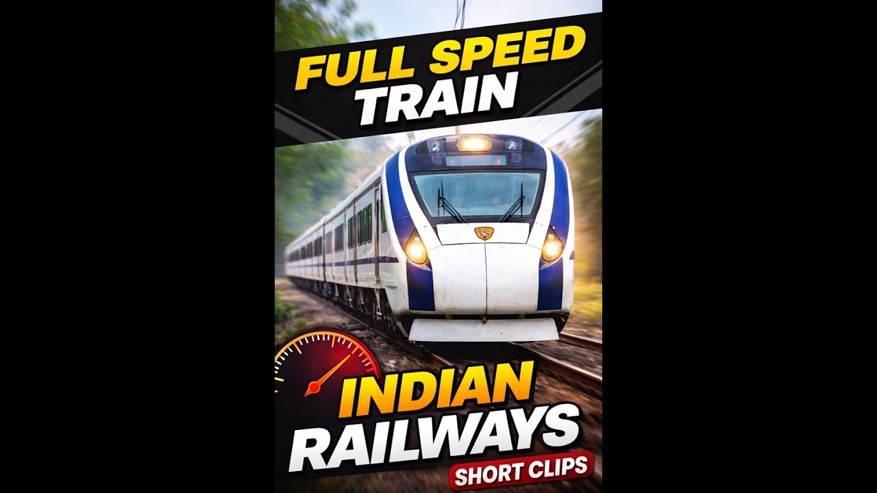 TRAINS AT THEIR PEAK SPEED 🚆🔥 | Fast Passing Train Shorts Compilation | Indian Railways