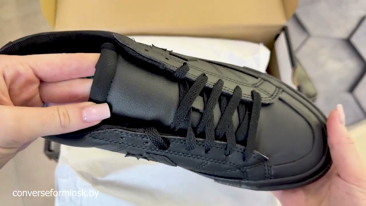 Кеды Converse Sport Casual Faux Leather A11717C - распаковка