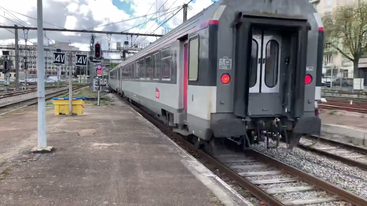 Des trains à Limoges en avril 2022