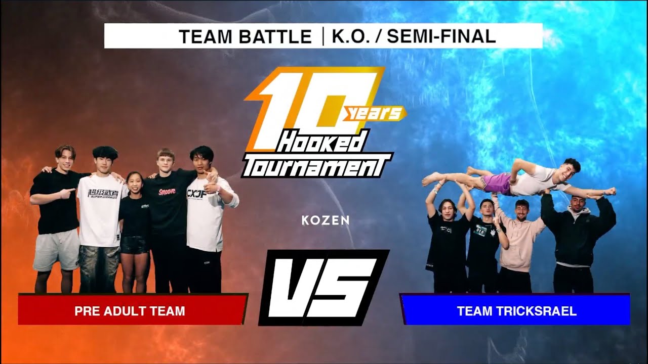 TEAMS -  PRE ADULT TEAM VS TEAM TRICKSRAEL