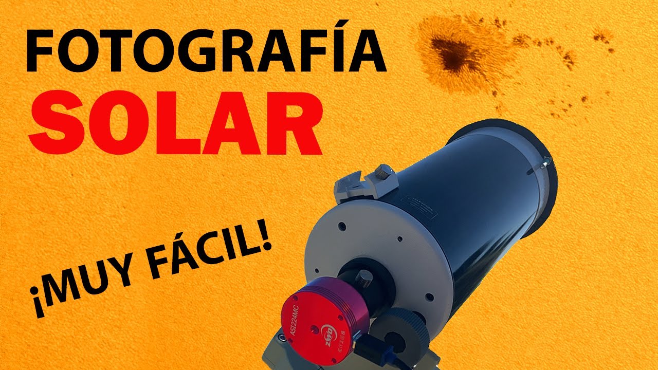 Fotografía solar muy fácil. GRAN MANCHA con MAK 127 goto