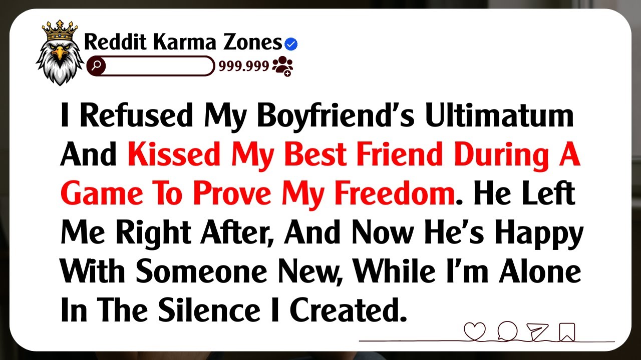 I Refused My Boyfriend’s Ultimatum And Kissed My Best Friend During A Game To Prove My Freedom...