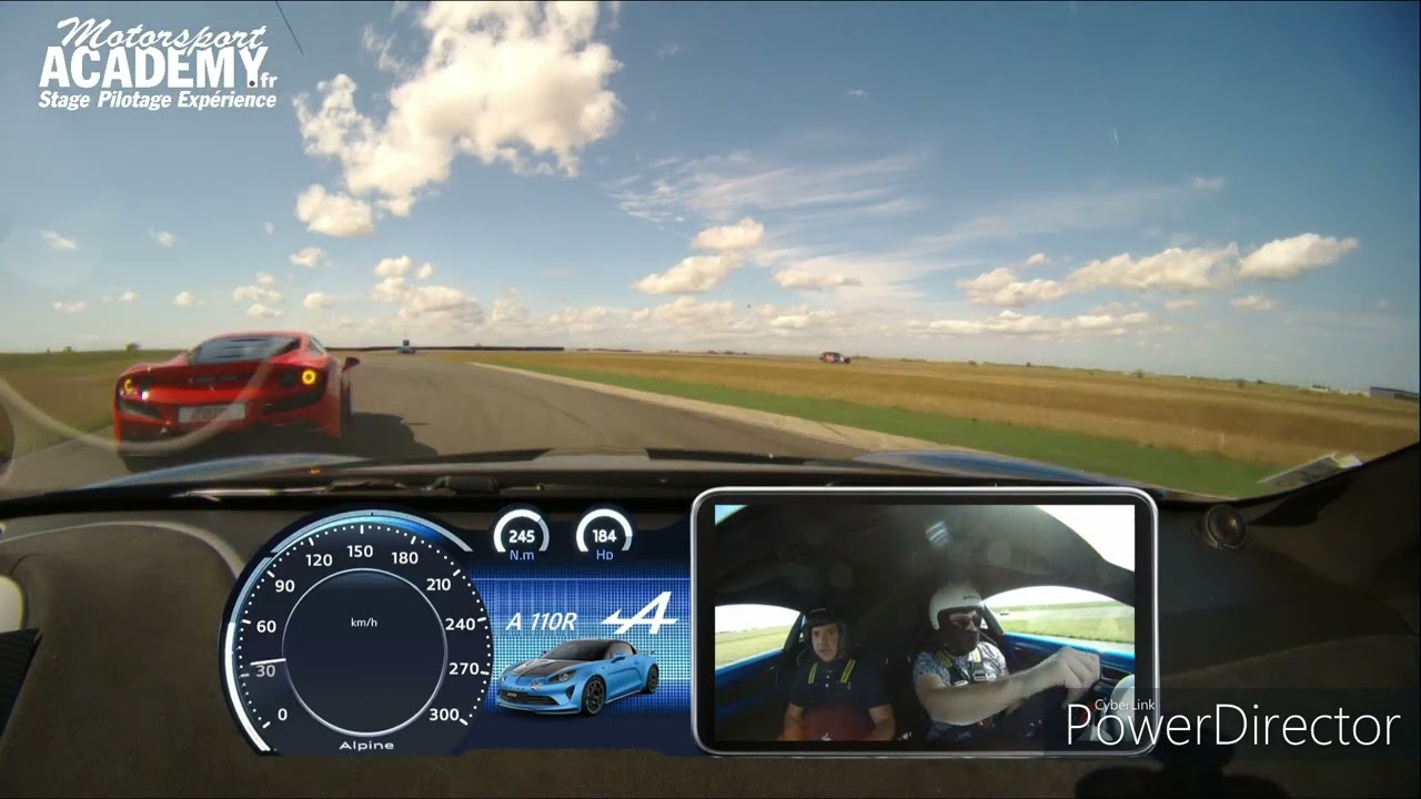 Motorsport academy - Circuit Fontenay le comte - Alpine A 110R