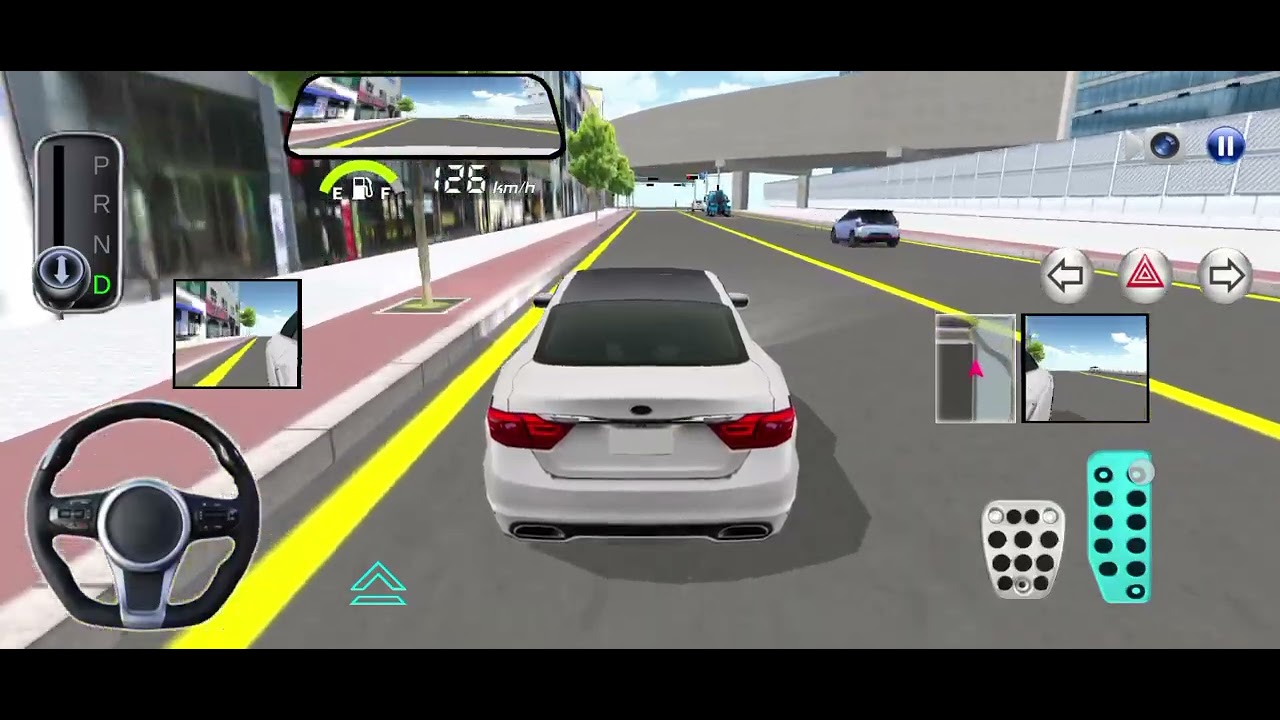 3DCLASS DRIVING IN Bugatti 🚗 high speed 300 k/m  In New UPDATE GAMING 💥🤯.