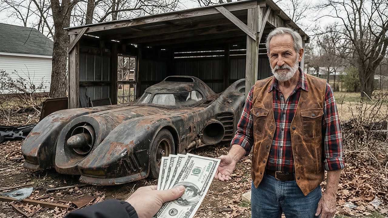 I Bought 1989 Batmobile for ONLY $500! Grandpa Sold Me His Abandoned car (Full Restoration)