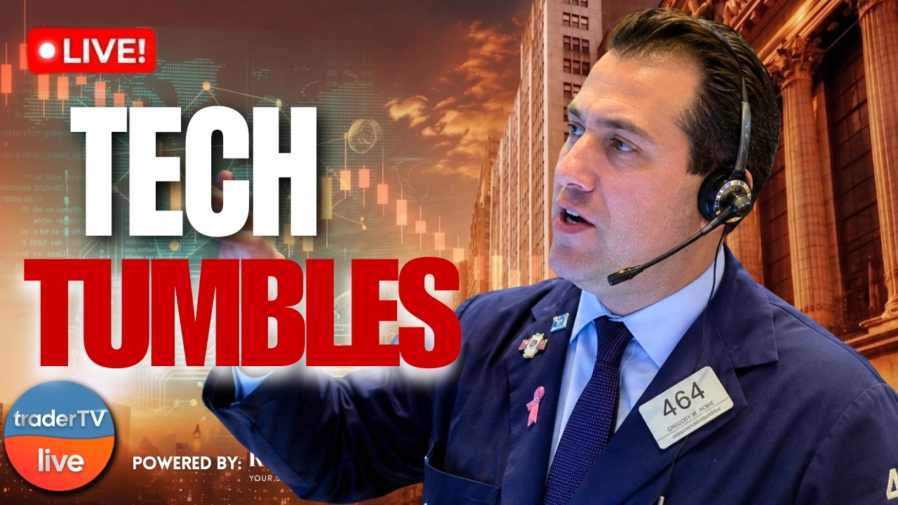 Tech Stocks Fall as SpaceX Shares Unlock and Guidance Disappoints | Stock Market Live