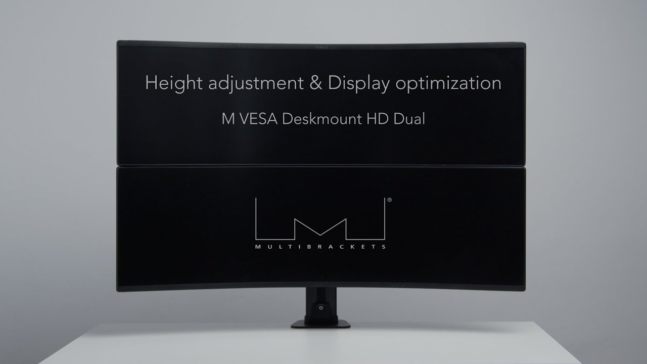 M VESA Deskmount HD Dual #Hints