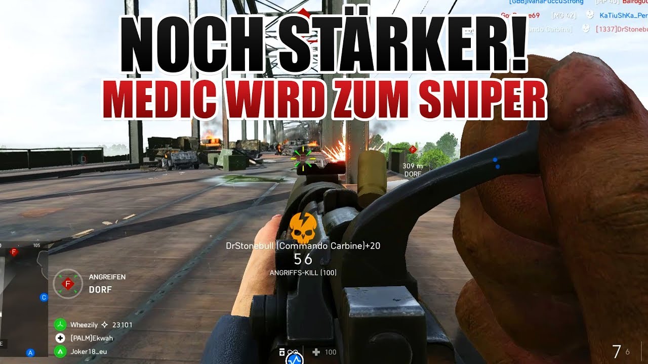 Wie viel stärker wurde sie mit dem Patch?! Battlefield 5 Commando Carbine