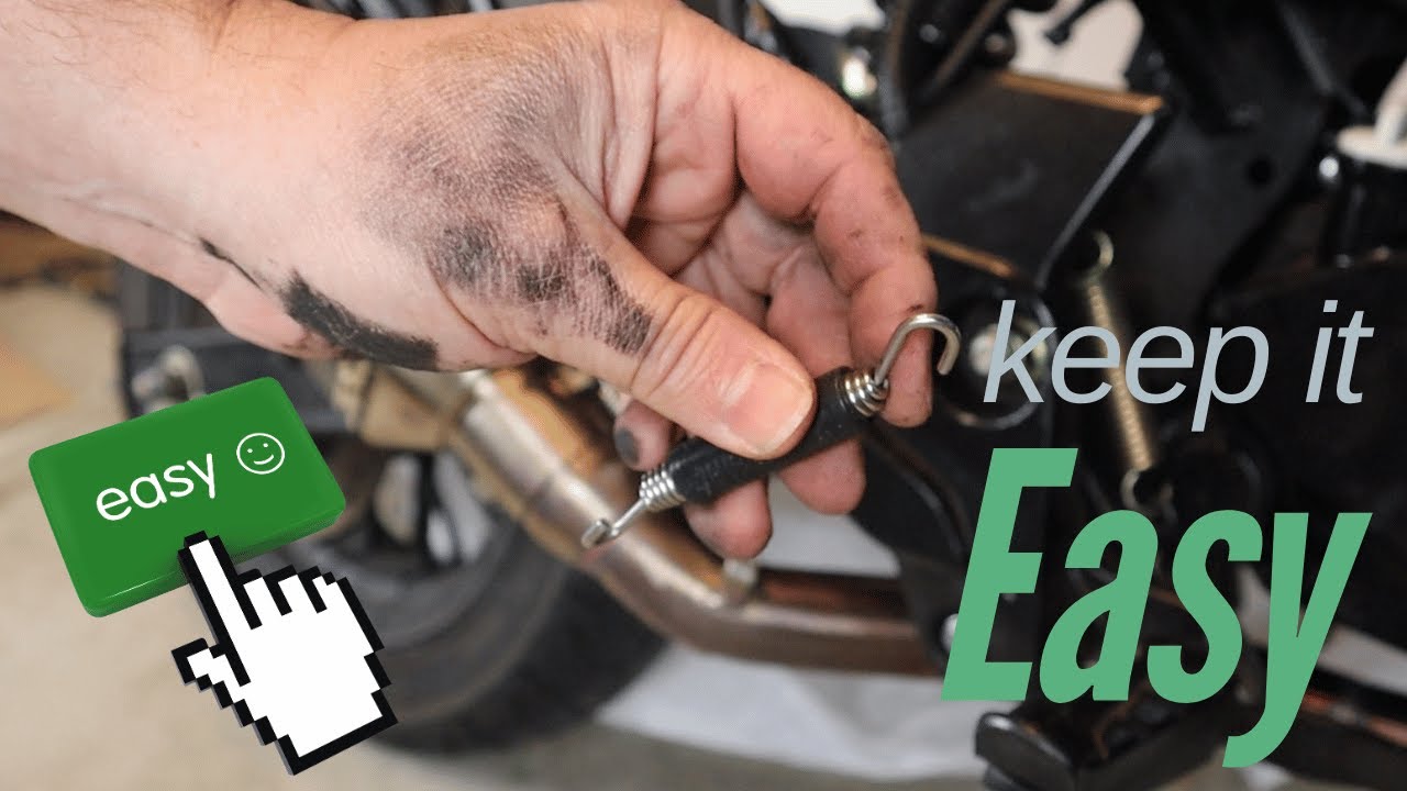 Boom Vader Exhaust Spring Replacement: Fix Rattles & Upgrade in Minutes! (Grom-Clone Easy DIY)
