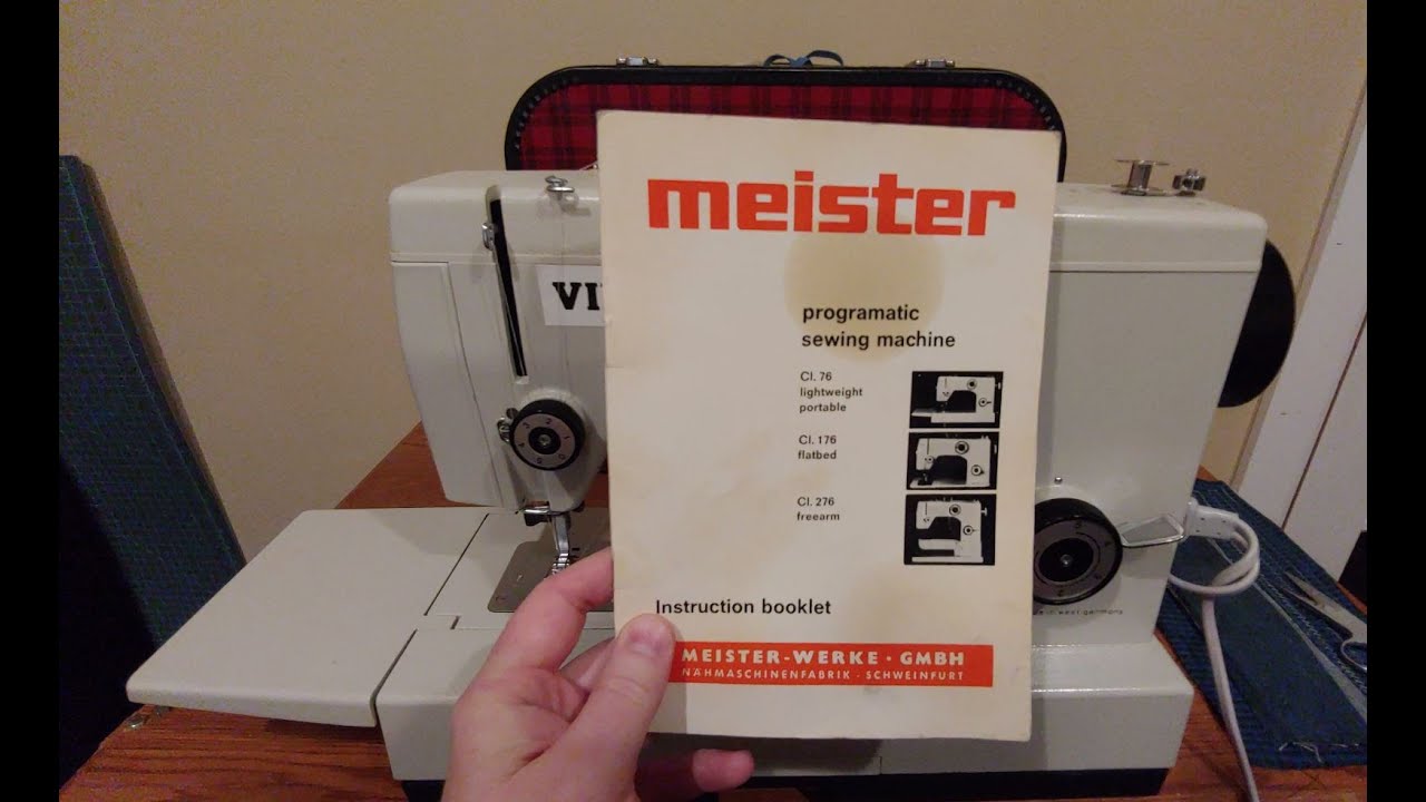 Farewell Series: Meister 76 Programatic Sewing Machine