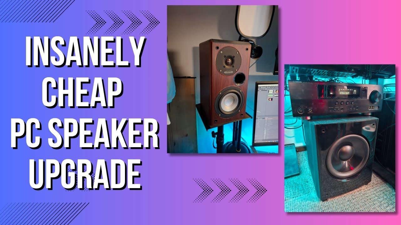 DON'T BUY PC SPEAKERS just yet......... Try this instead!