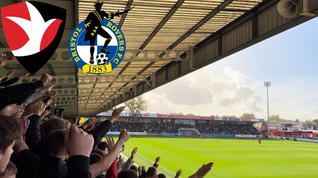 Gas Run Riot | Cheltenham Town Vs Bristol Rovers Matchday Vlog