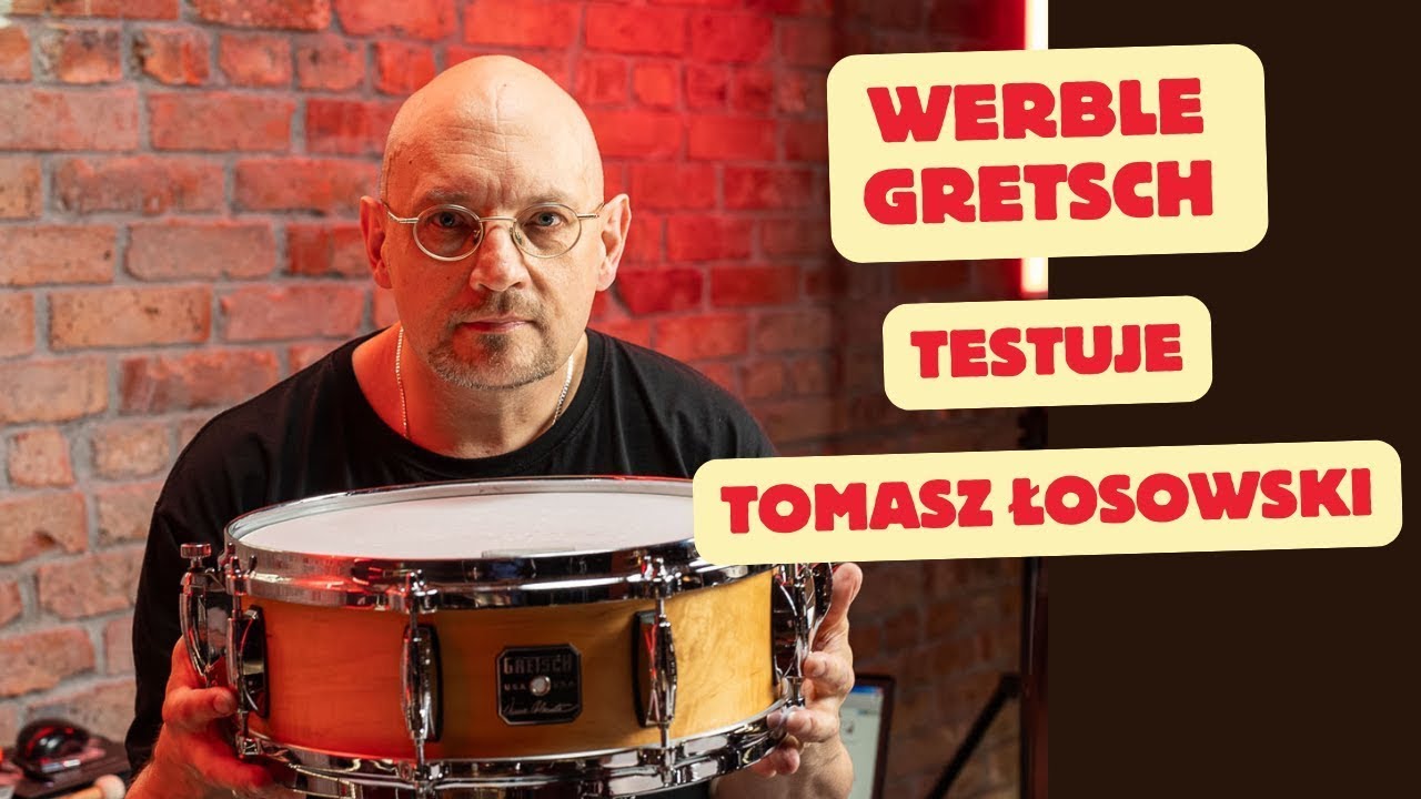 Tomasz Łosowski prezentuje swoją kolekcję werbli Gretsch | Test Beatit.TV