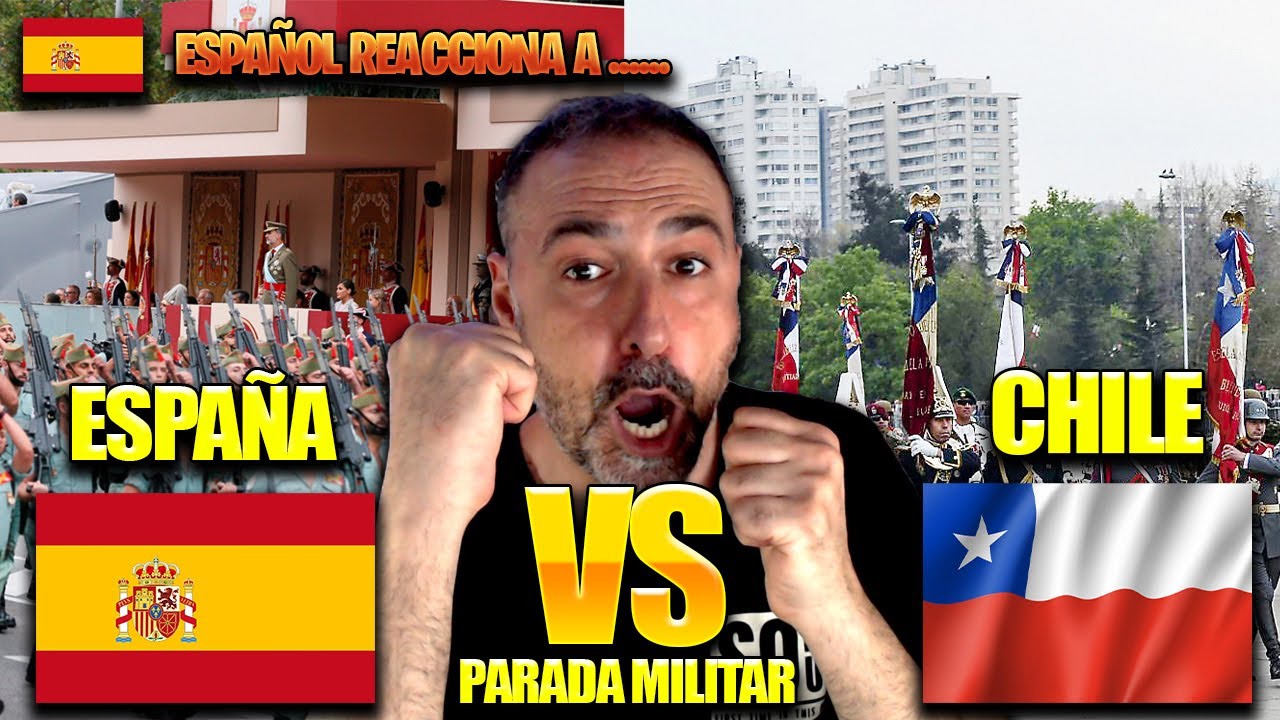 👉 ESPAÑOL REACCIONA A PARADA MILITAR ESPAÑA VS CHILE