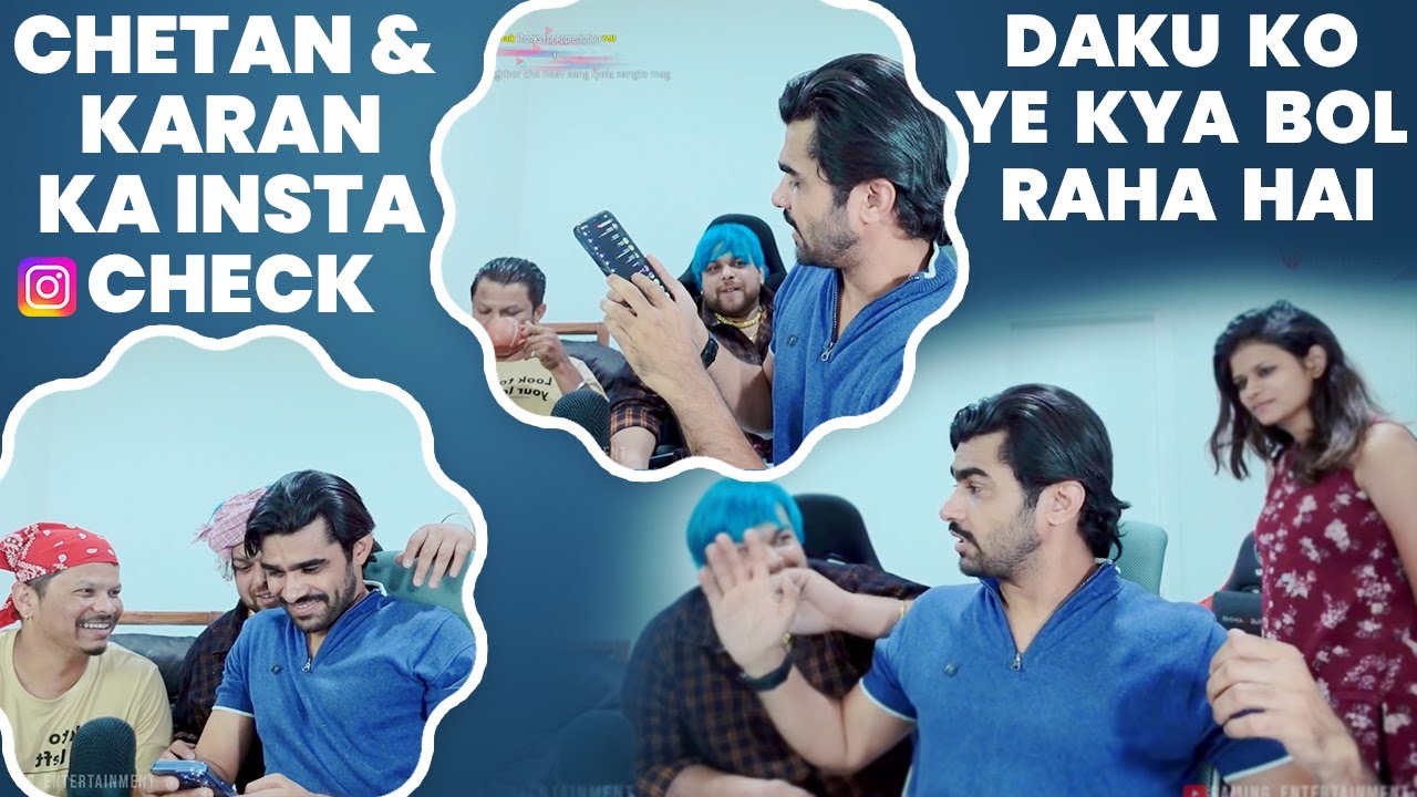 Karnu & Chetan Ke Instagram Chats | Shreeman Legend Bottcamp Fun