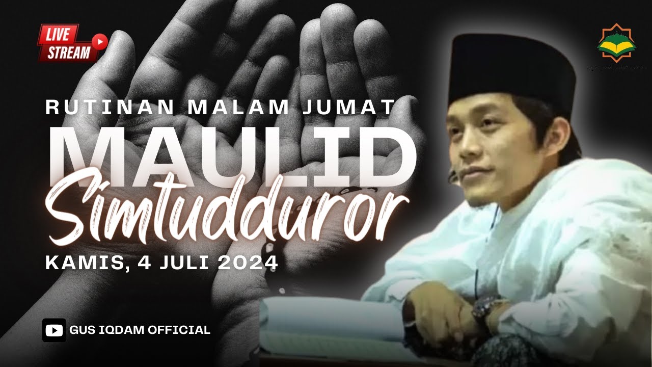 [LIVE] Rutinan Malam Jum'at Pembacaan Maulid Simtudduror (04 JULI  2024)