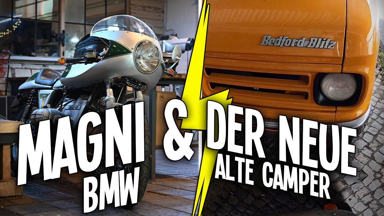 Magni BMW - Italienischer Rahmen mit BMW Motor und OPEL Bedford Blitz als neues Camperausbauprojekt.