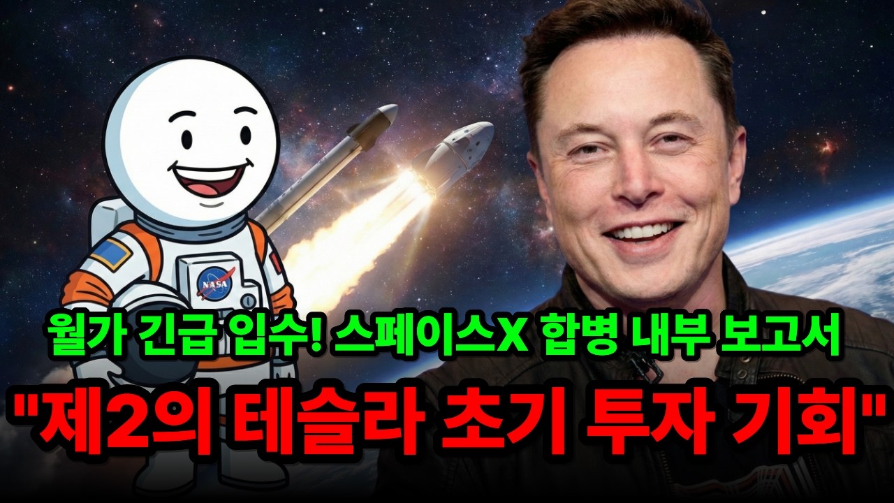 2026년 6월, 2,100조 원짜리 상장 폭탄 터진다! 테슬라 주주만 받을 수 있는 '스페이스X' 우선권의 실체