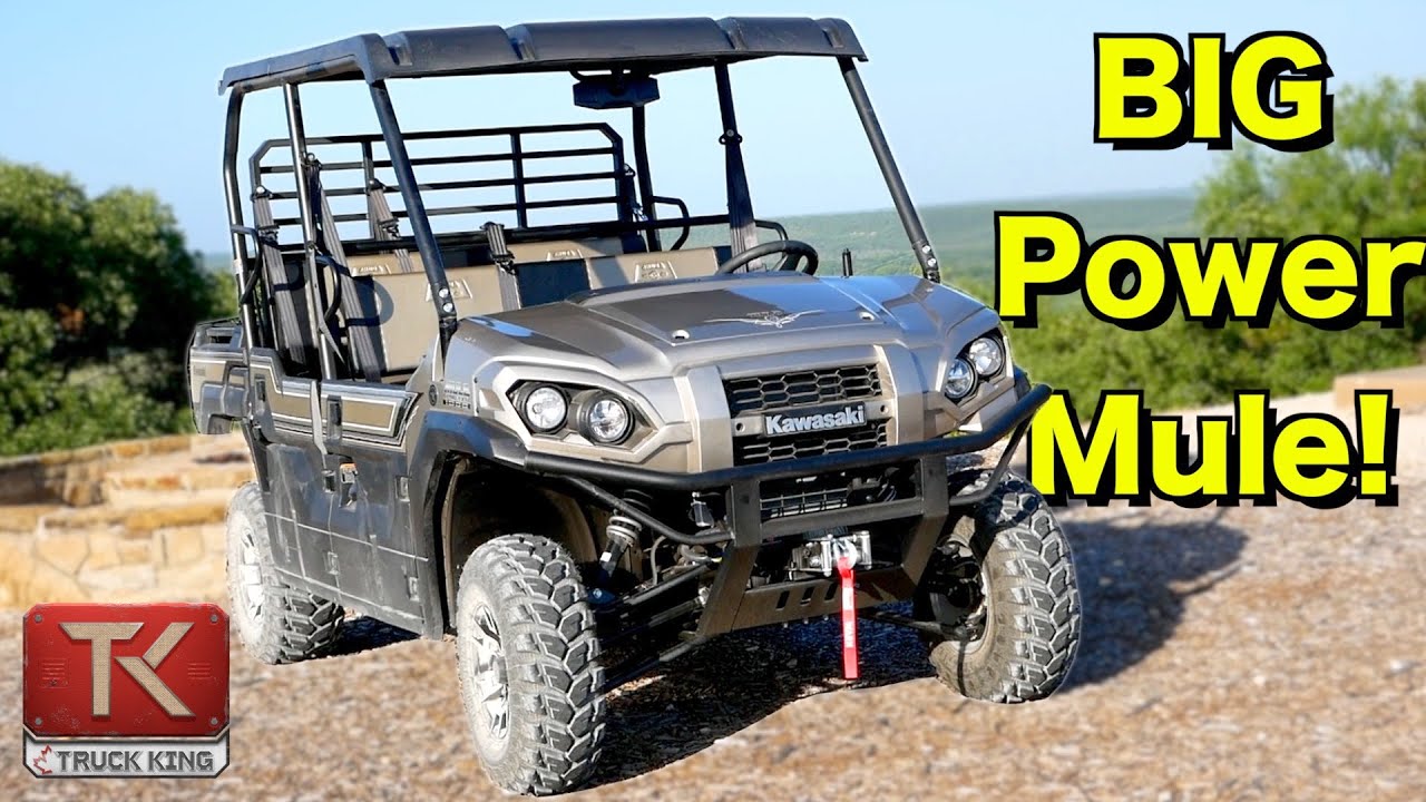 It's Not JUST a Bigger Engine - Get All the Details on the 2024 Kawasaki Mule PRO 1000 Right Here