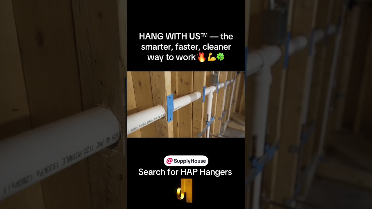 Трубные держатели HAP System надежно фиксируют трубы за считанные секунды 