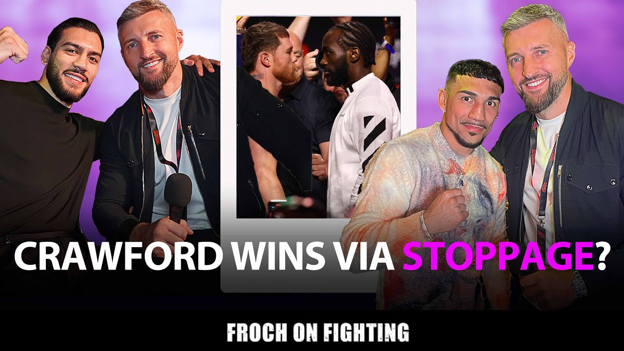 Carl Froch, Teofimo Lopez & Hamzah Sheeraz discuss Canelo vs Crawford