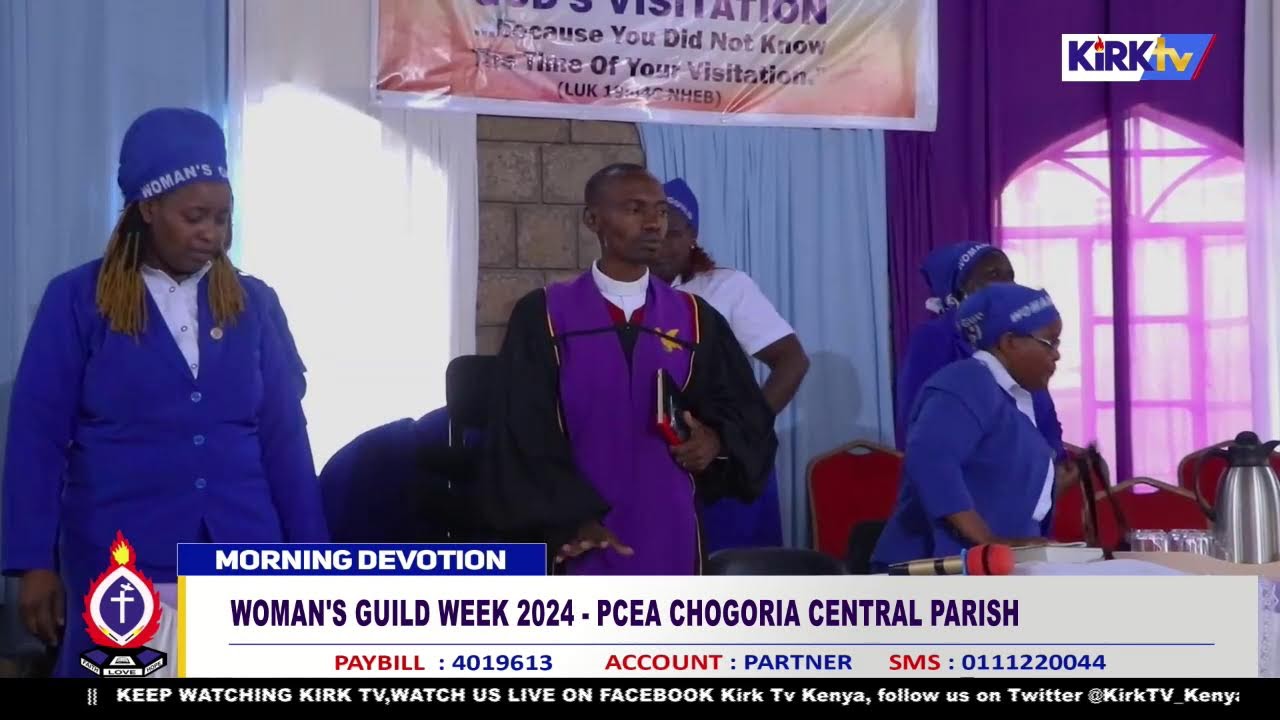 Woman's guild week 2024 || Morning devotion - PCEA Chogoria Central Parish || 31st May 2024