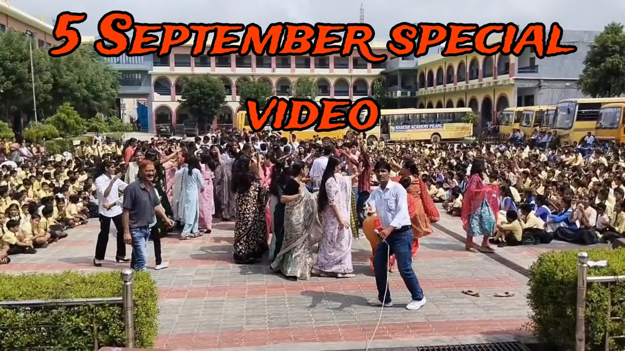 Teachers day special video // Rakesh Academy Pilani // Anchor Kumar ravindra #pilani #rakeshacademy