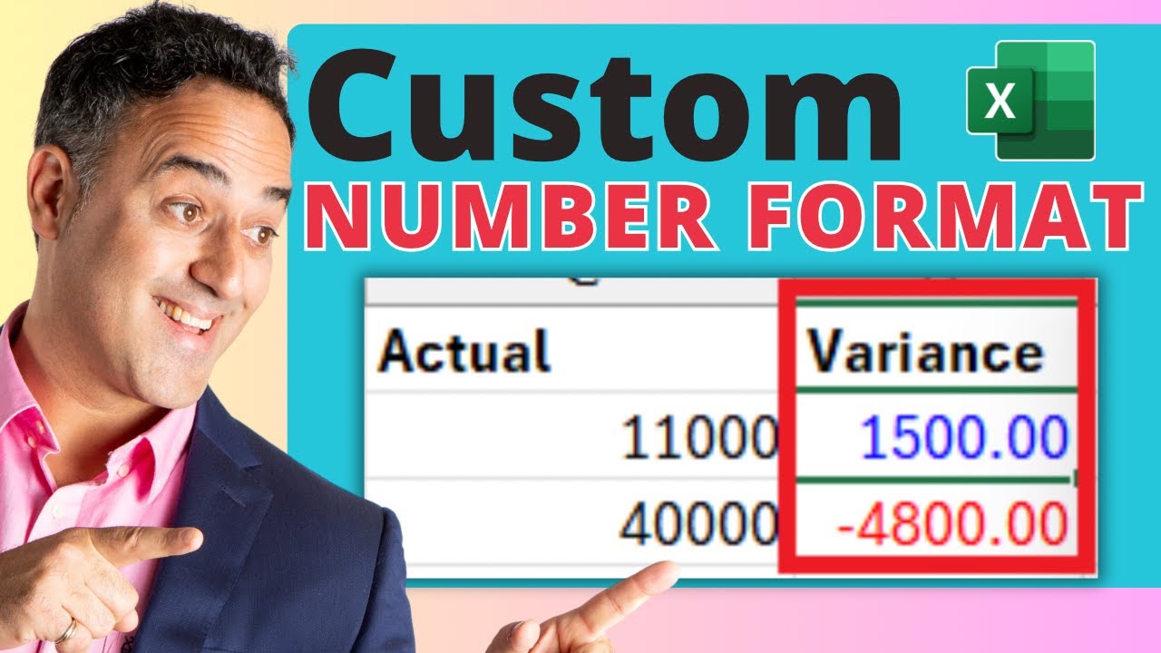 Custom Number Format in Excel - Fast Number Formatting Guide