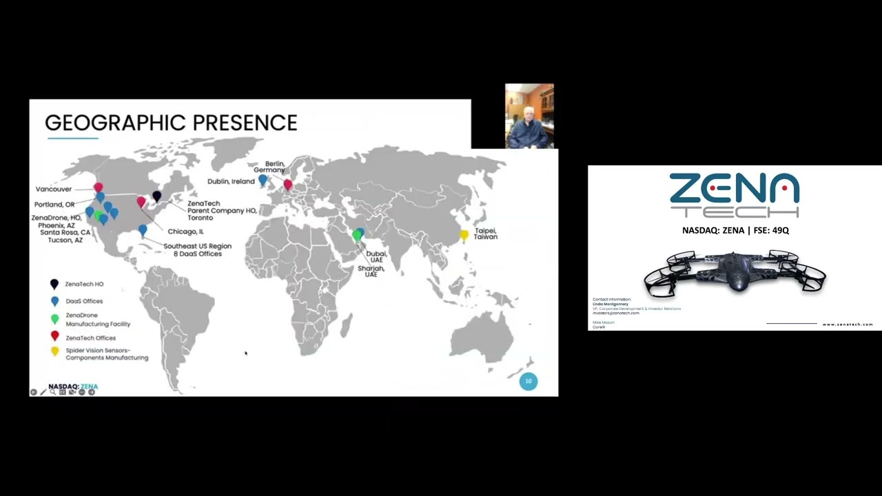 ZenaTech (NASDAQ: ZENA) (FSE: 49Q) (BMV: ZENA)