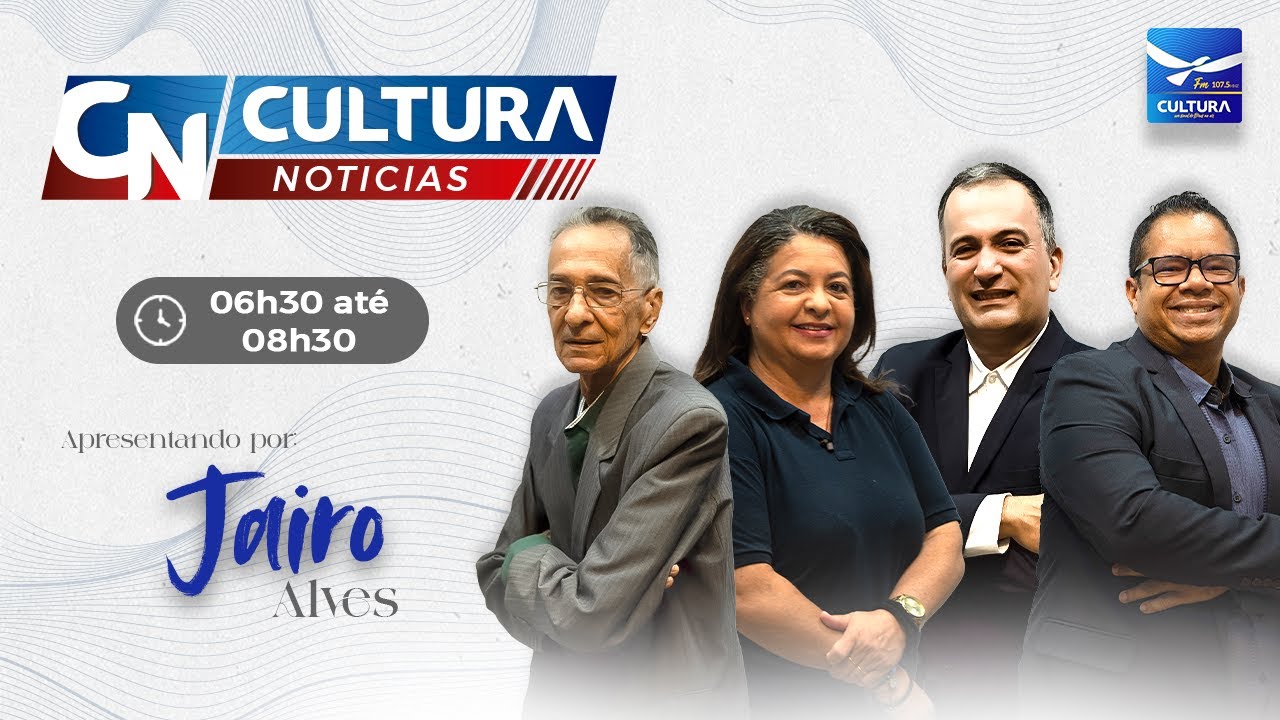 CULTURA NOTICIAS com Jairo Alves - 05/02/26 - CULTURA TV AO VIVO