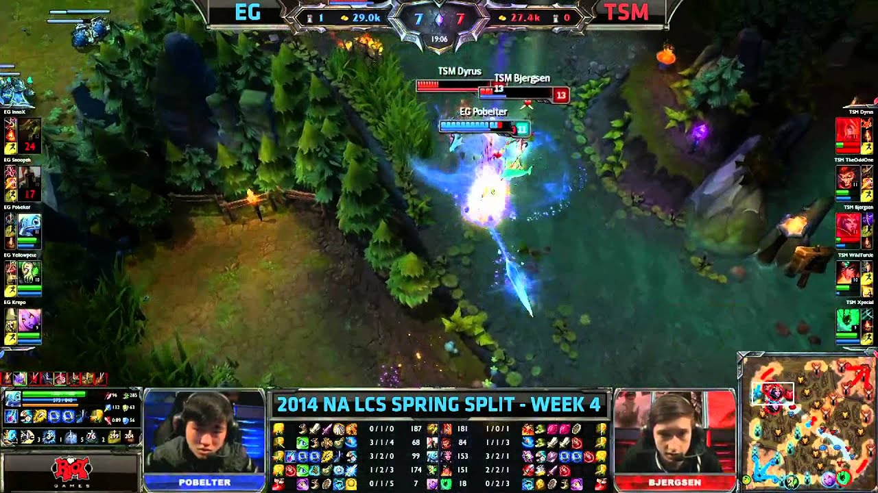 Bjergsen vs Pobelter