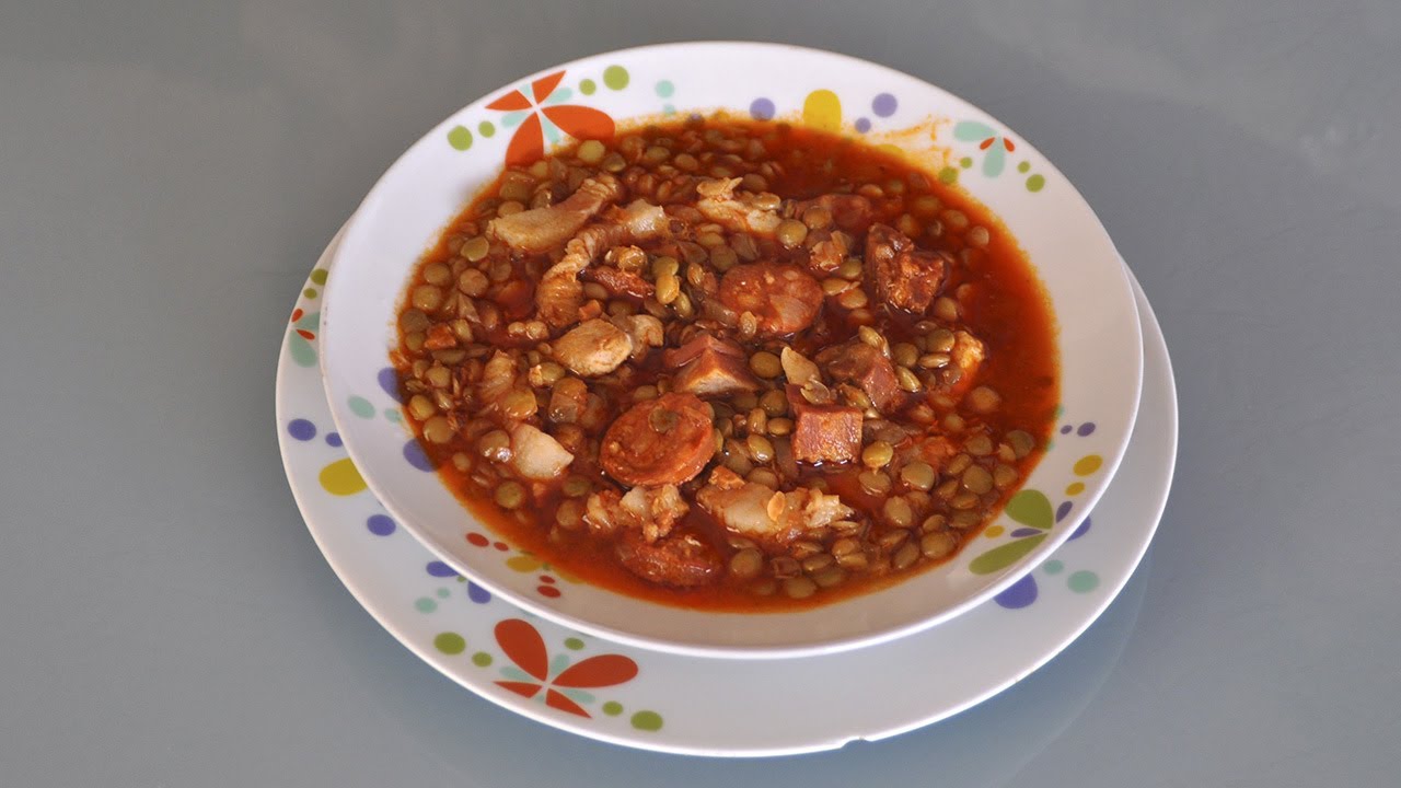 Lentejas Estofadas (Llenties Estofades) | Recetas Mallorquinas