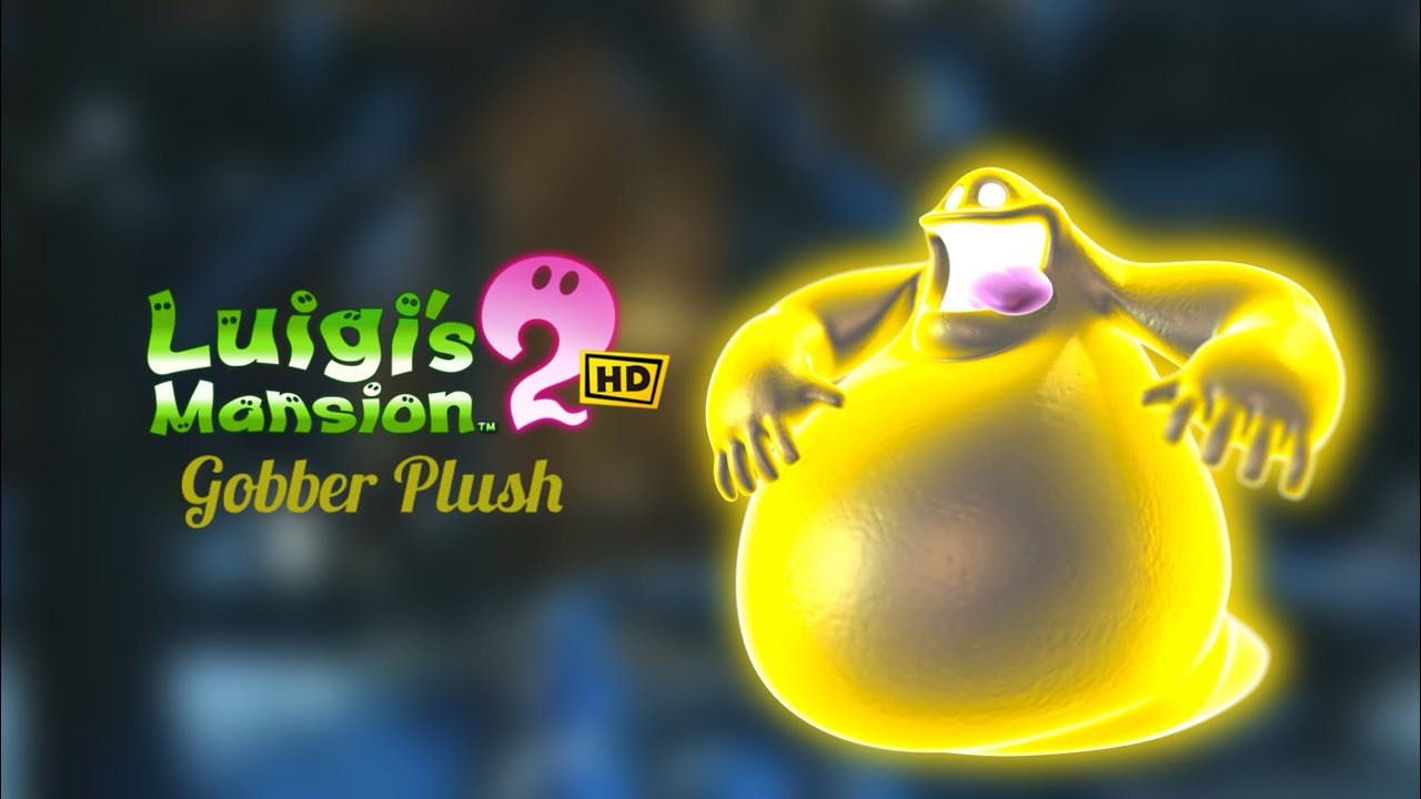 Gobber Luigi’s Mansion Plush Showcase