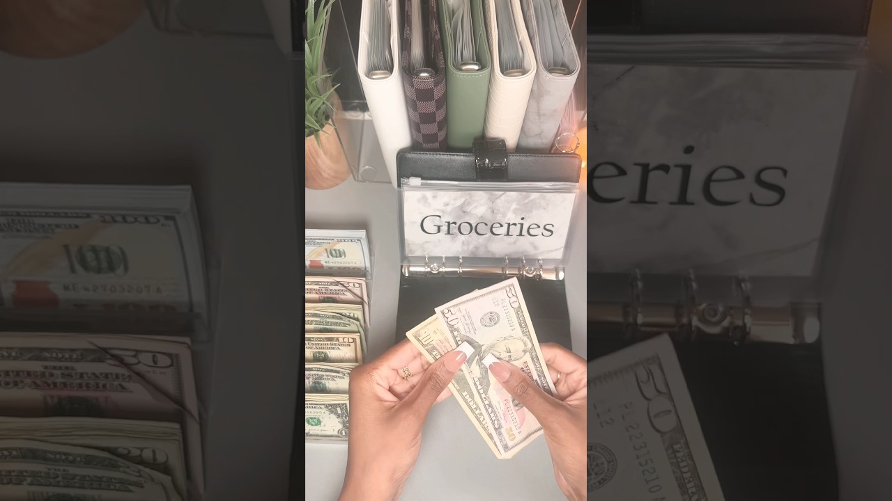 Weekly Spending💰#ASMR #budgetbinder #savings #cashstuffing #savingschallenge  #trending #budget