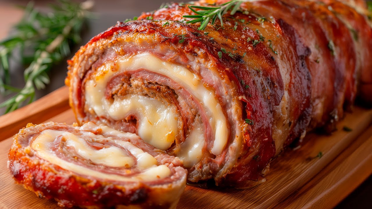 Dieser italienische Hackbraten macht alle verrückt! Einfaches Abendessen-Rezept