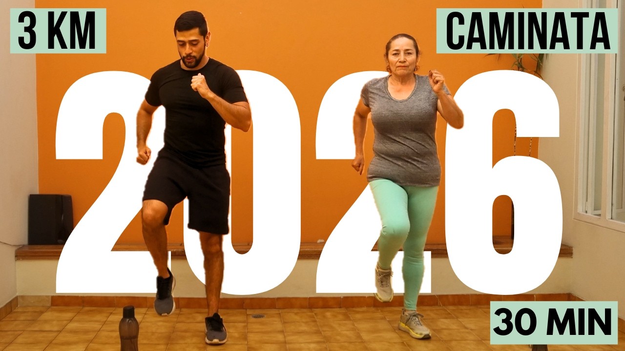 EMPIEZA 2026 🔥 caminata RAPIDA en 30 minutos quema grasa | power walking