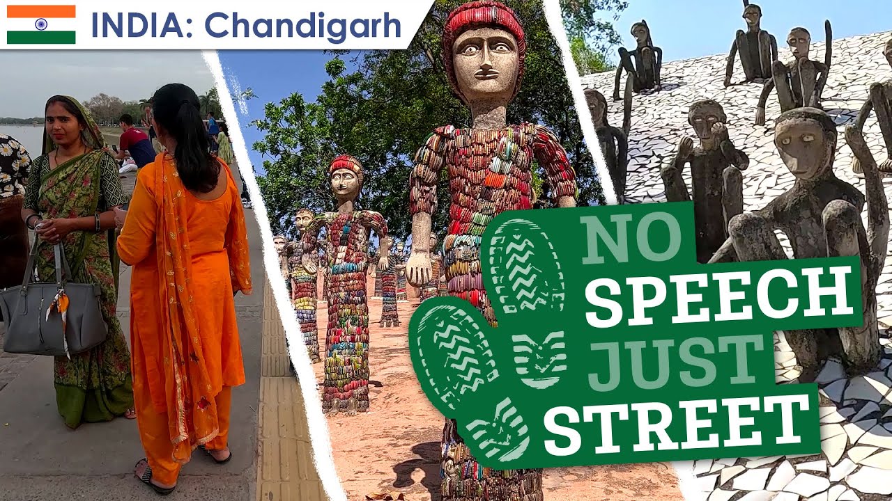 No Speech Just Street: POV walk in Chandigarh (India)