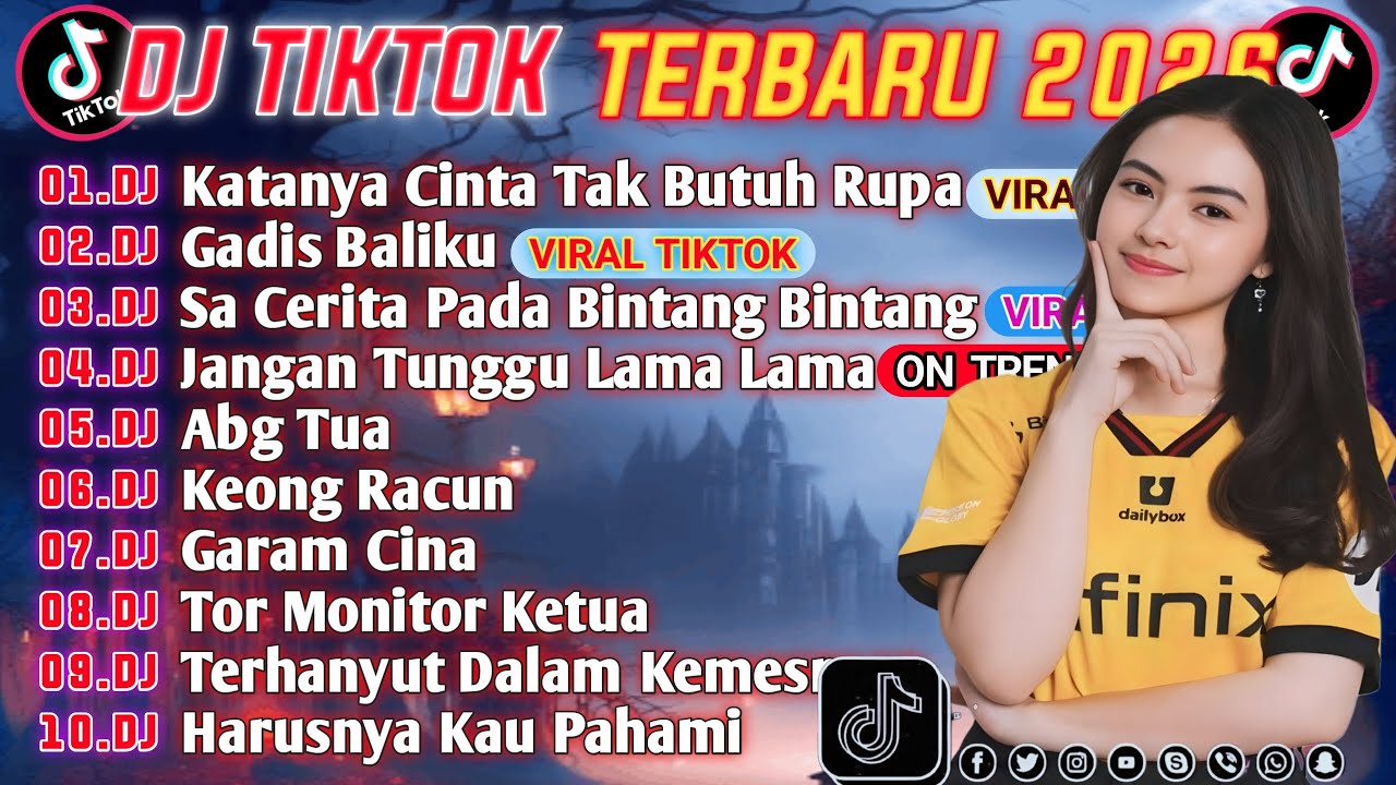 DJ VIRAL TIKTOK TERBARU 2026 || DJ KATANYA CINTA TAK BUTUH RUPA || DJ GADIS BALI KU FULL BASS🔥