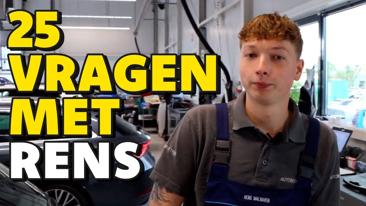 25 vragen met Rens (20) | 'Mijn leermeester is echt een topvent'