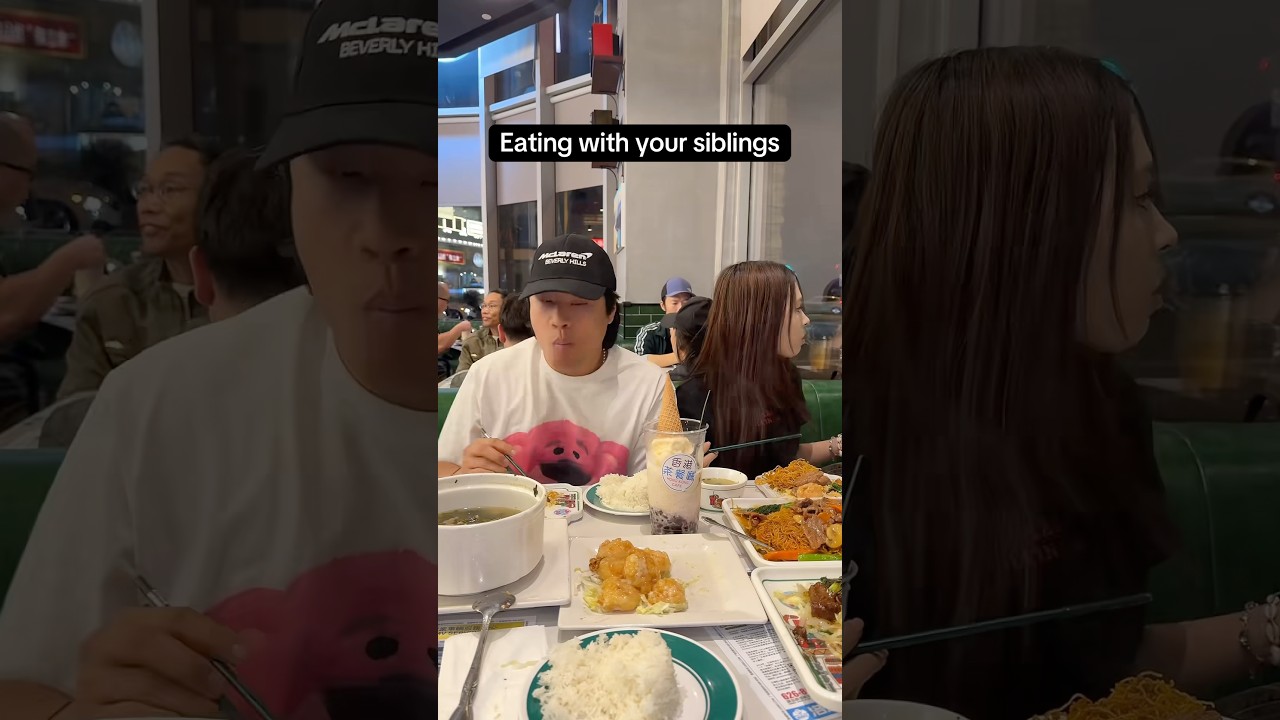 Eating with your siblings #wusworld