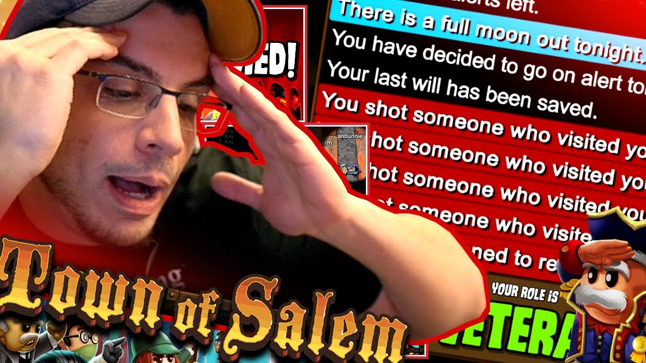 VETERAN MASSACRES THE WHOLE TOWN! | ALL ANY! (Town of Salem w/ Friends)