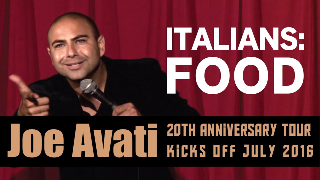Italians & Food | Joe Avati: LIVE (DVD)