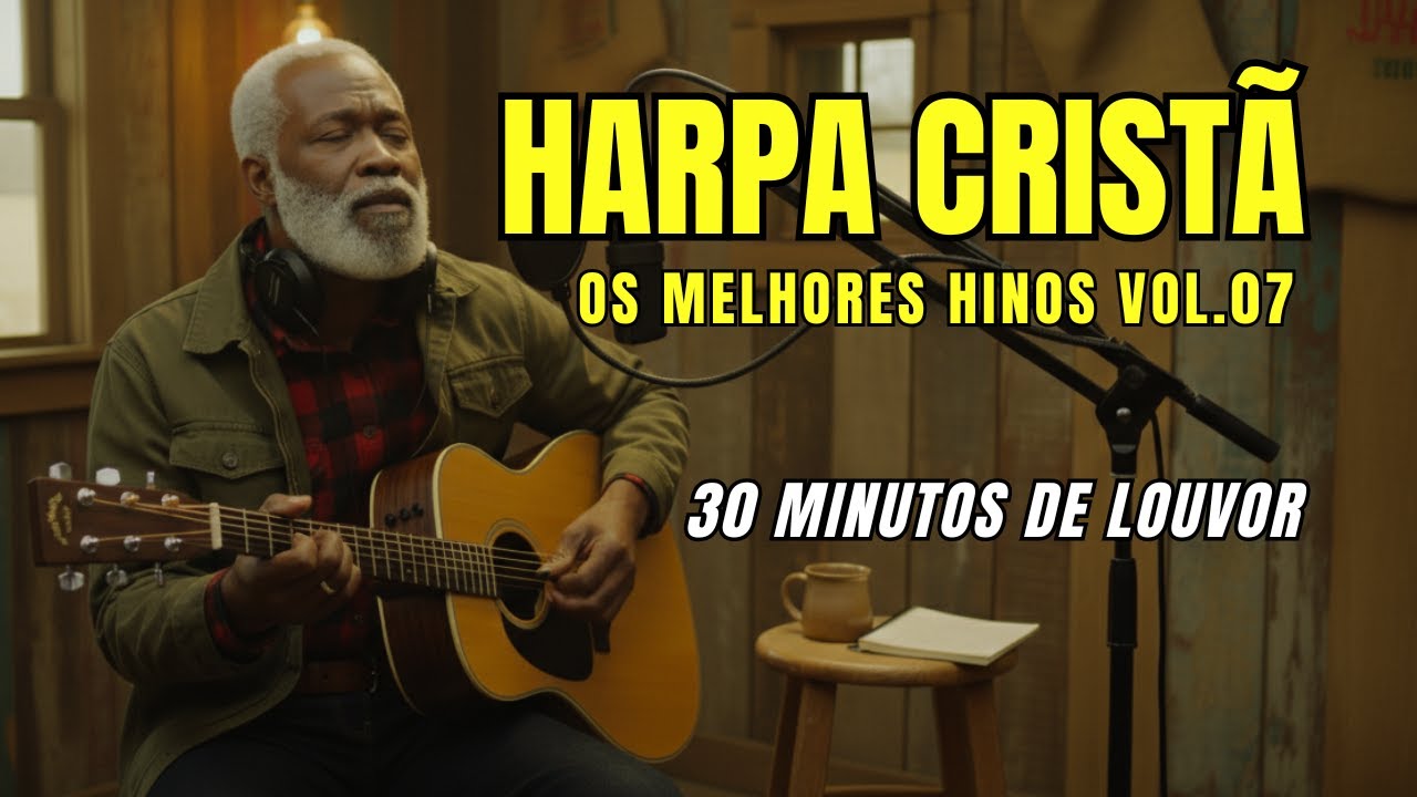 OS MELHORES HINOS DA HARPA CRISTÃ VOL. 7 - HINOS DO SERTÃO -30 MINUTOS DE ADORAÇÃO.