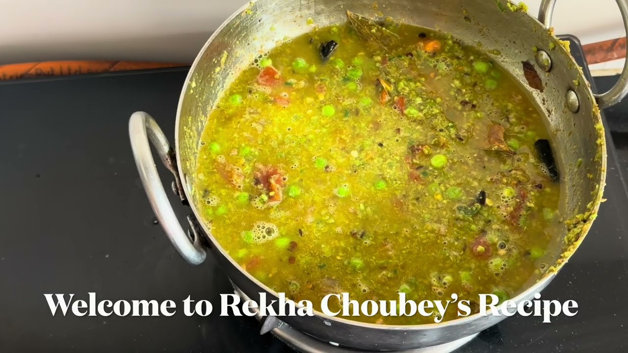 Protein-Rich Hara Matar Recipe | Easy Veg Sabzi | Rekha Choubey’s Recipe ||