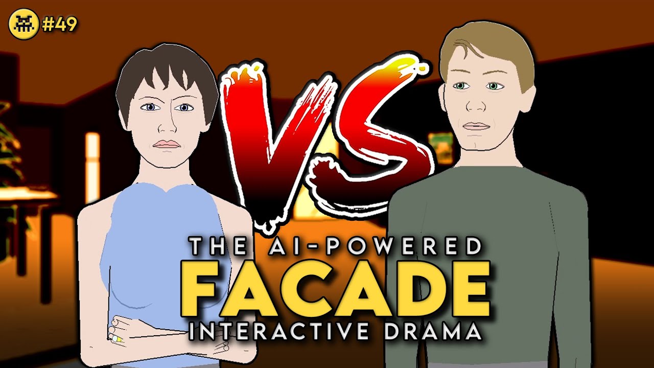 История Facade: интерактивная драма на базе искусственного интеллекта | ИИ и игры, №49