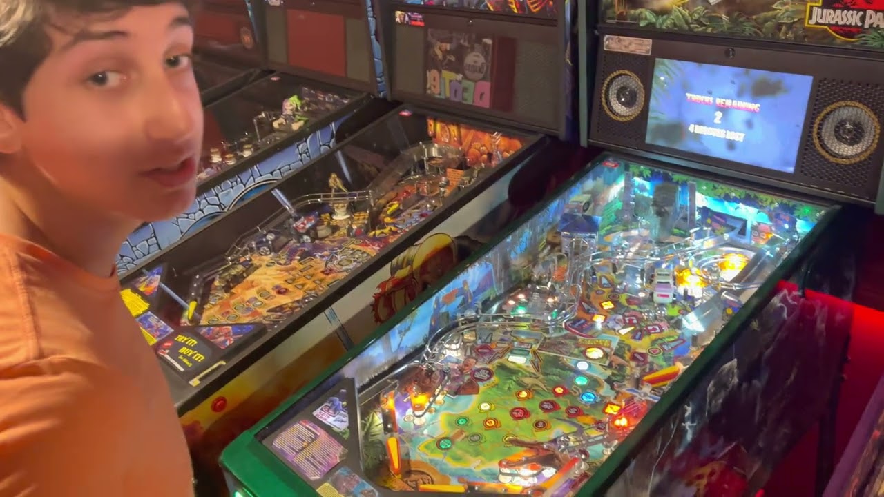 Jason Zahler gets to the end of Jurassic Park pinball