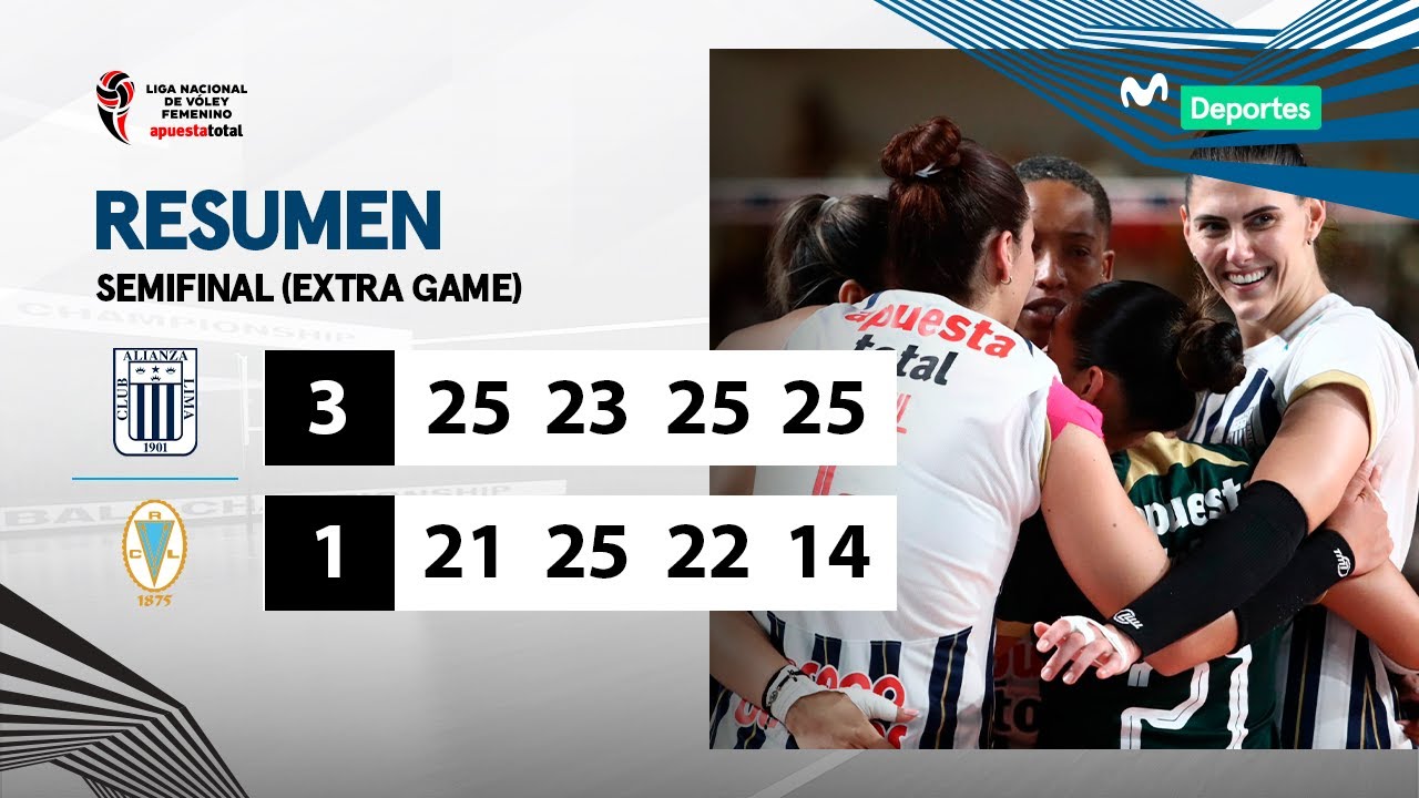 RESUMEN: Alianza Lima 3️⃣ - 1️⃣ Regatas Lima | SEMIFINAL (EXTRA GAME) | LNSV 2023-2024 👋🏐🏆