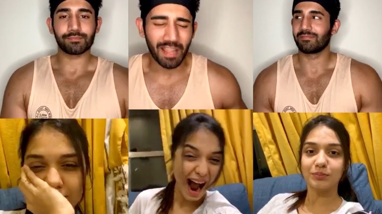 Divya Agarwal & Varun Sood Goes LIVE🔴 On Instagram || FUN CHAT With Fans