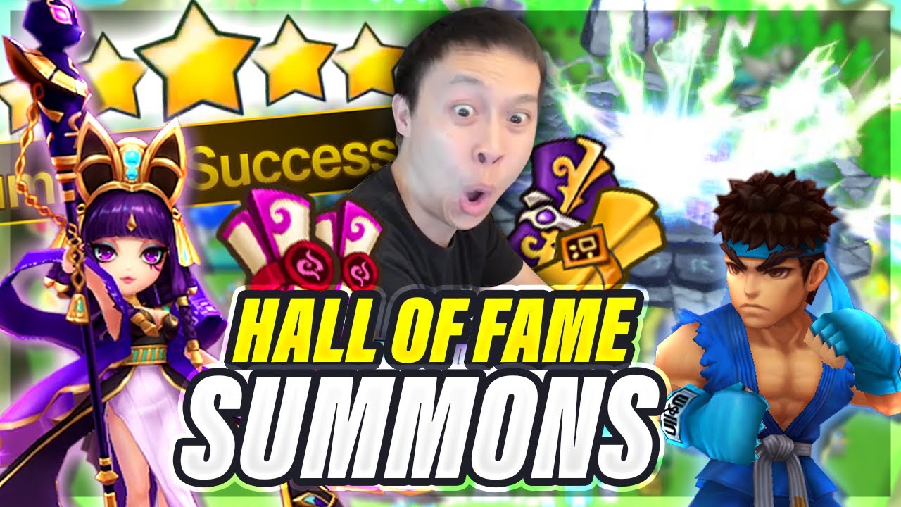 BEST Summons of My ENTIRE Summoning Career! - HALL OF FAME SUMMONS!