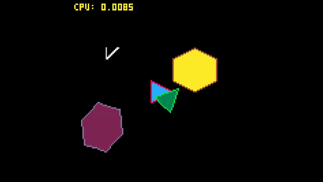 SHAPE DRAW PICO 8 Fantasy Virtual Console Lexaloffle Games www lexaloffle com